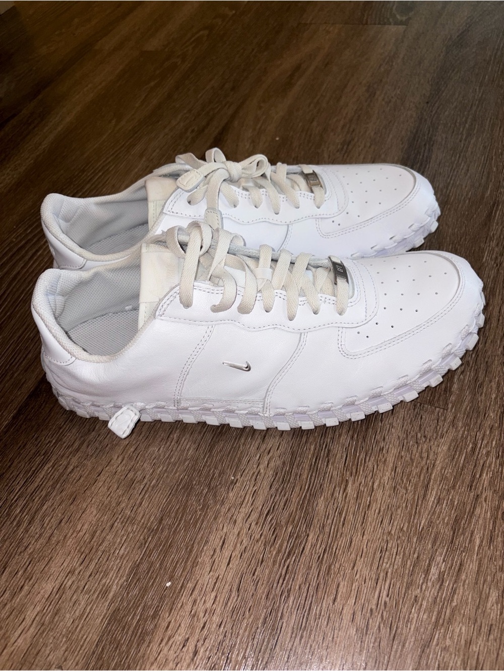 Mens White Nike x Jacquemus J Force 1 Low LX SP sz 14